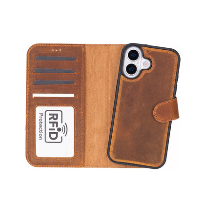 Magic iPhone  17 Leather Detachable Wallet Case