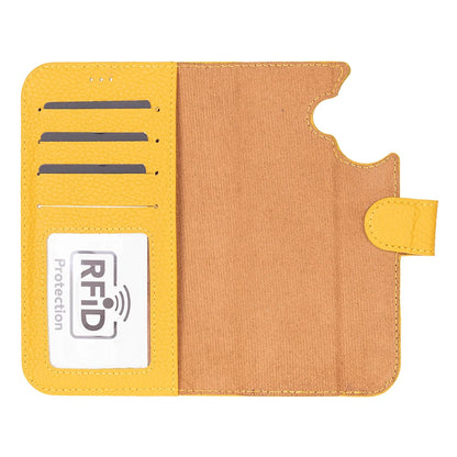 Magic iPhone 17 Air Leather Detachable Wallet Case