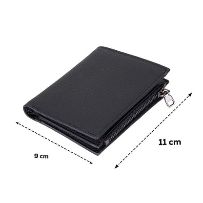 Rexon Leather Men's Wallet With Zipper