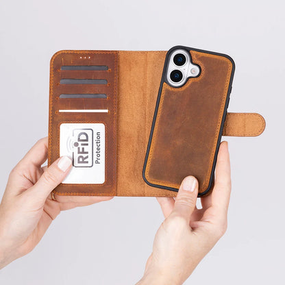 Magic iPhone  17 Leather Detachable Wallet Case