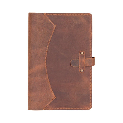 Passato Journal Cover Notizbuchhülle aus echtem Leder aus echtem Leder