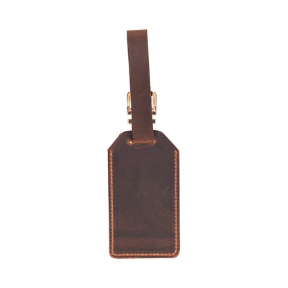 Uno Luggage Tag aus echtem Leder aus echtem Leder