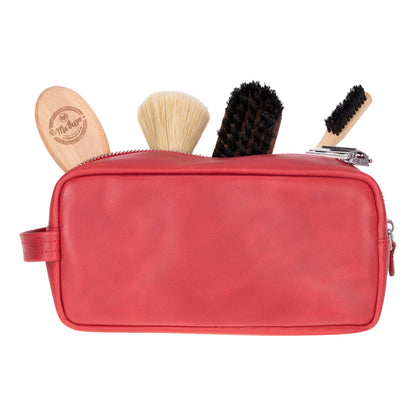 Biel Dopp Kit Kulturbeutel aus echtem Leder aus echtem Leder