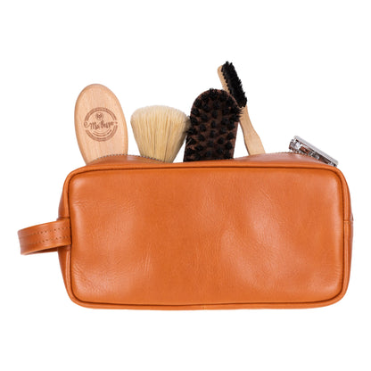 Biel Dopp Kit Kulturbeutel aus echtem Leder aus echtem Leder