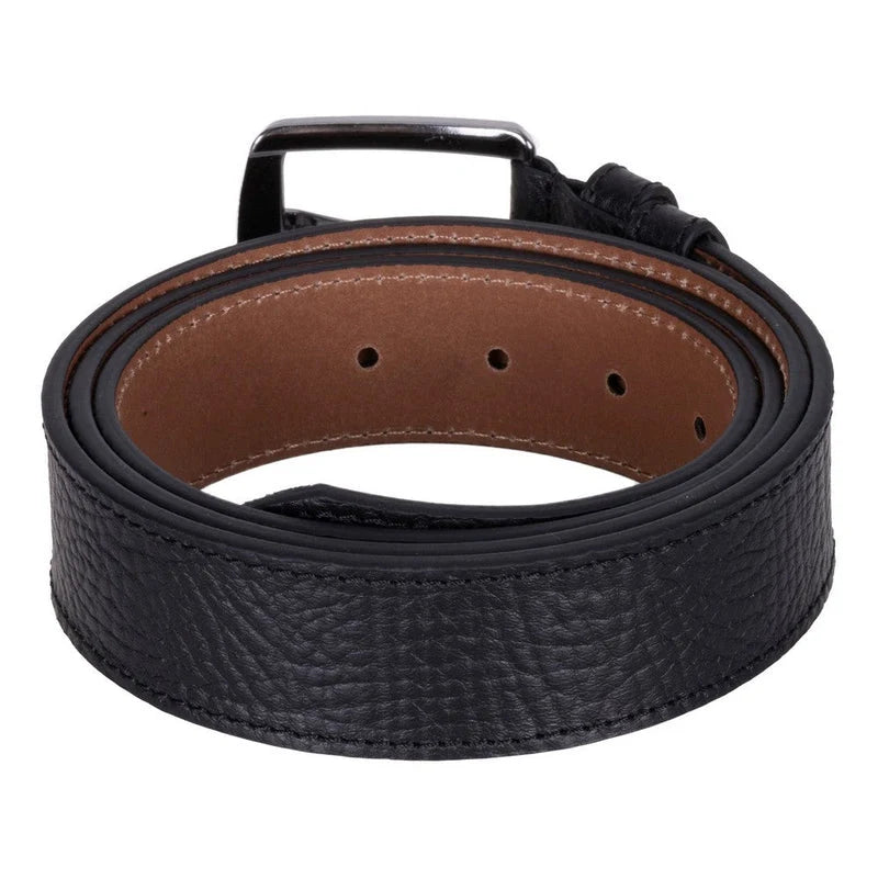 Urban Classic Leather Men's Belt - Black