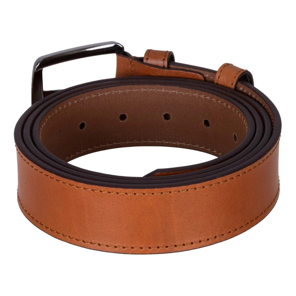 Urban Classic Leather Men's Belt - Tan