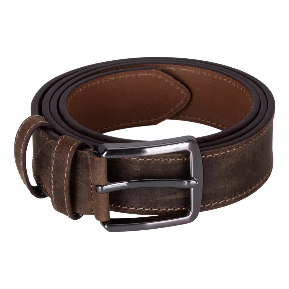 Urban Classic Leather Men's Belt - Brown