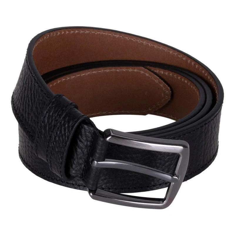 Urban Classic Leather Men's Belt - Black