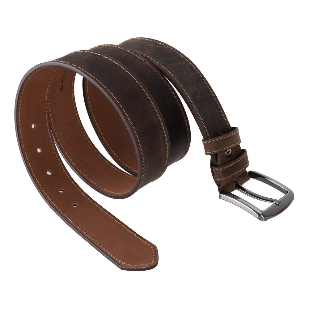 Urban Classic Leather Men's Belt - Brown