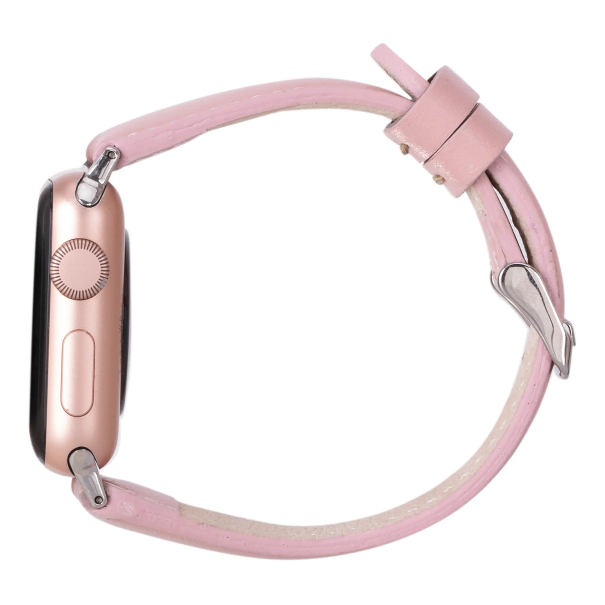 Schmal Lederarmband für Apple Watch aus echtem Leder
