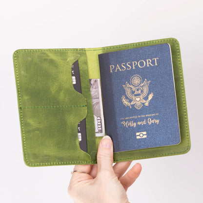 Viaggio Passport Geldbörse aus echtem Leder aus echtem Leder