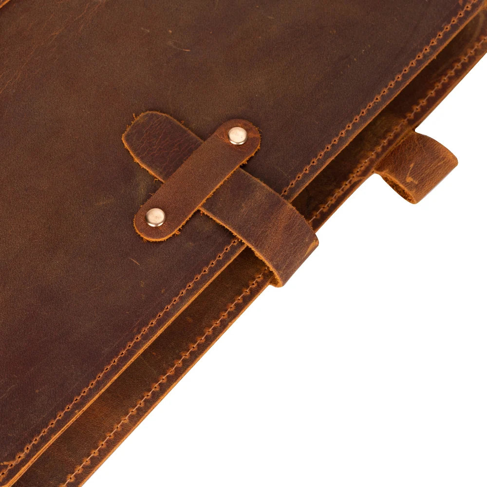 Eterna Journal Cover Notizbuchhülle aus echtem Leder aus echtem Leder