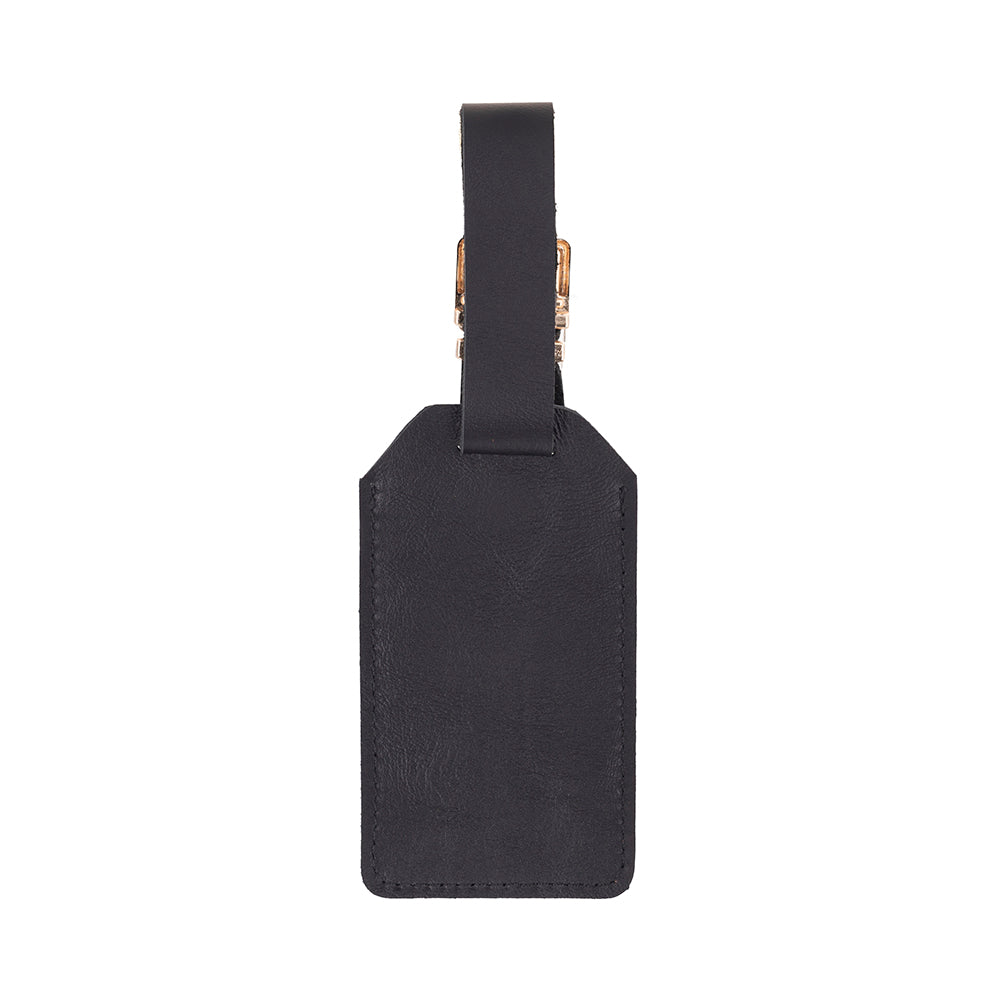 Uno Luggage Tag aus echtem Leder aus echtem Leder