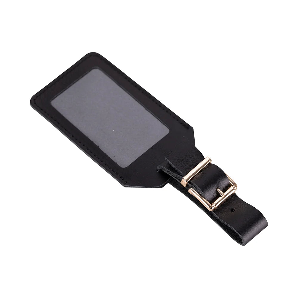 Uno Luggage Tag aus echtem Leder aus echtem Leder
