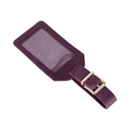 Uno Luggage Tag aus echtem Leder aus echtem Leder