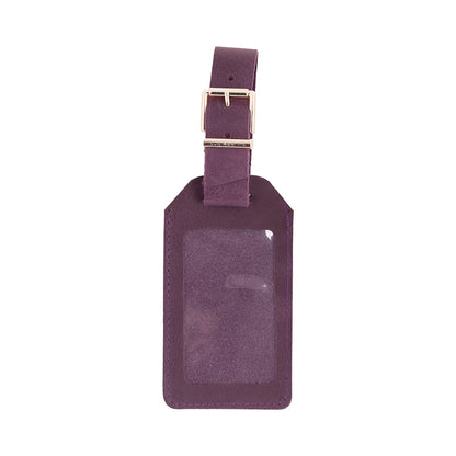 Uno Luggage Tag aus echtem Leder aus echtem Leder
