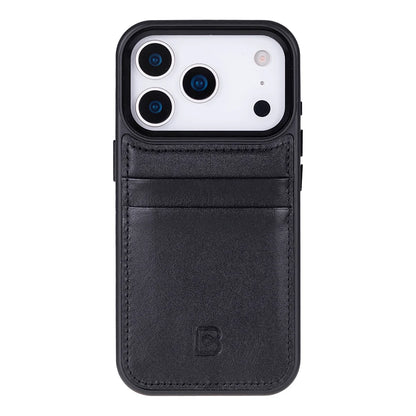 Flex Cover Leather iPhone 18 Pro / 17 Pro Case with Card Holder