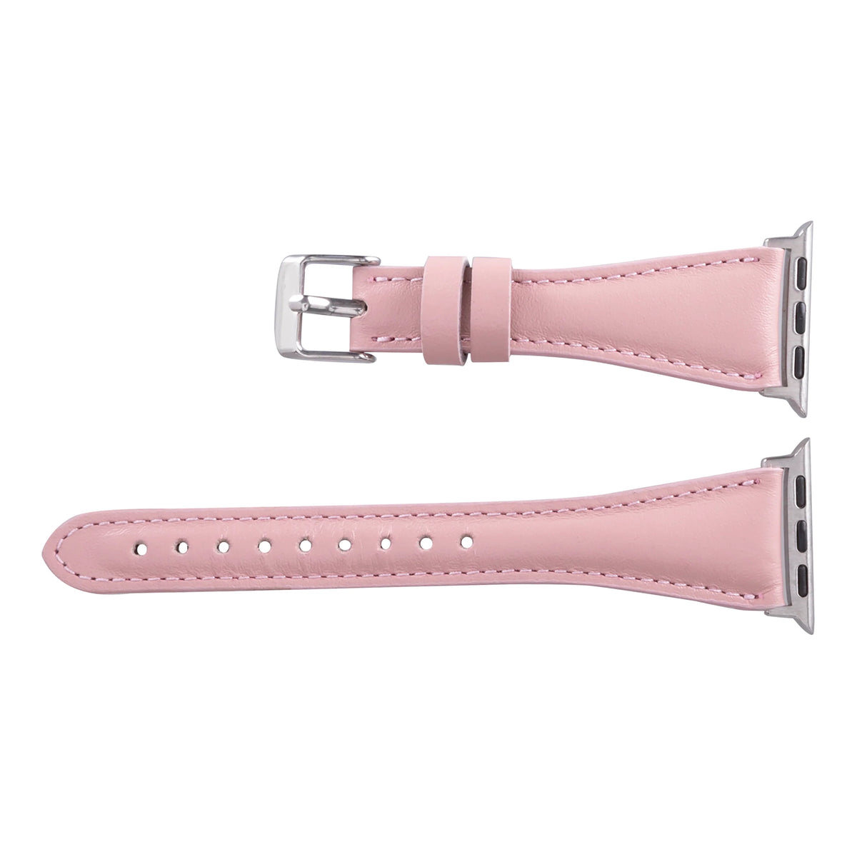 Schmal Lederarmband für Apple Watch aus echtem Leder