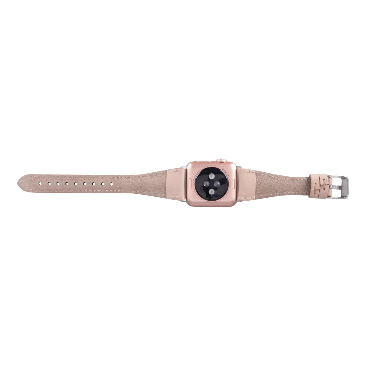 Schmal Lederarmband für Apple Watch aus echtem Leder