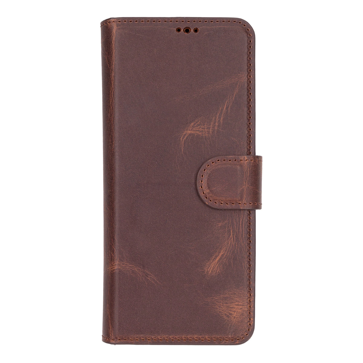 ID Folio Leder Wallet Case für Samsung Galaxy Z Fold5 aus echtem Leder