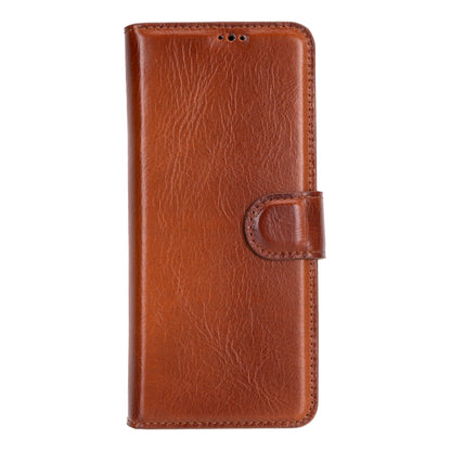 ID Folio Leder Wallet Case für Samsung Galaxy Z Fold5 aus echtem Leder