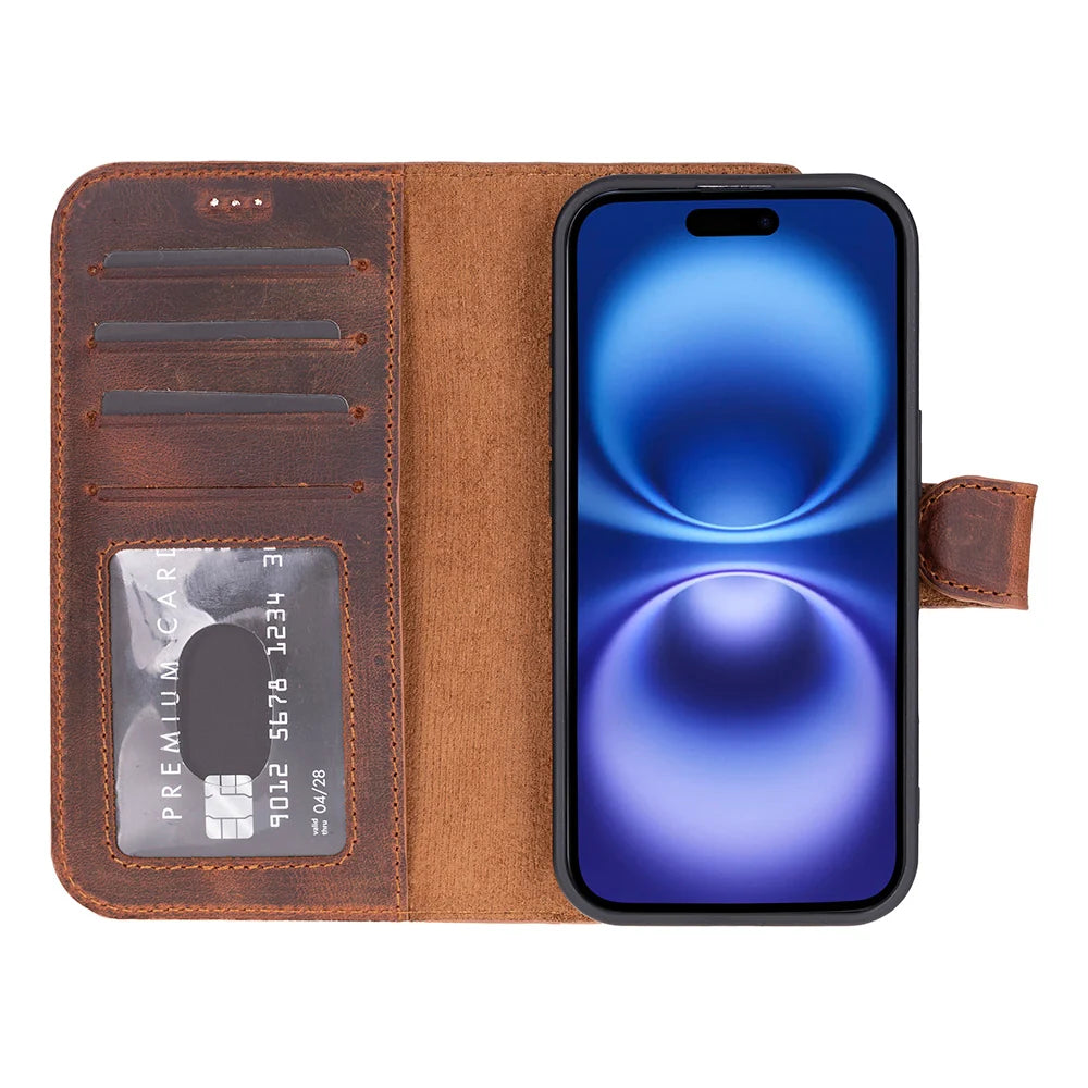 Magic iPhone  17 Leather Detachable Wallet Case