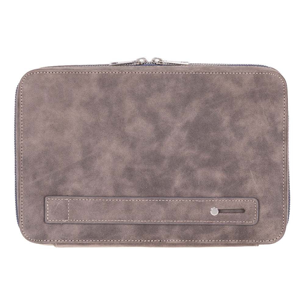 Leather Travel Cable Organizer