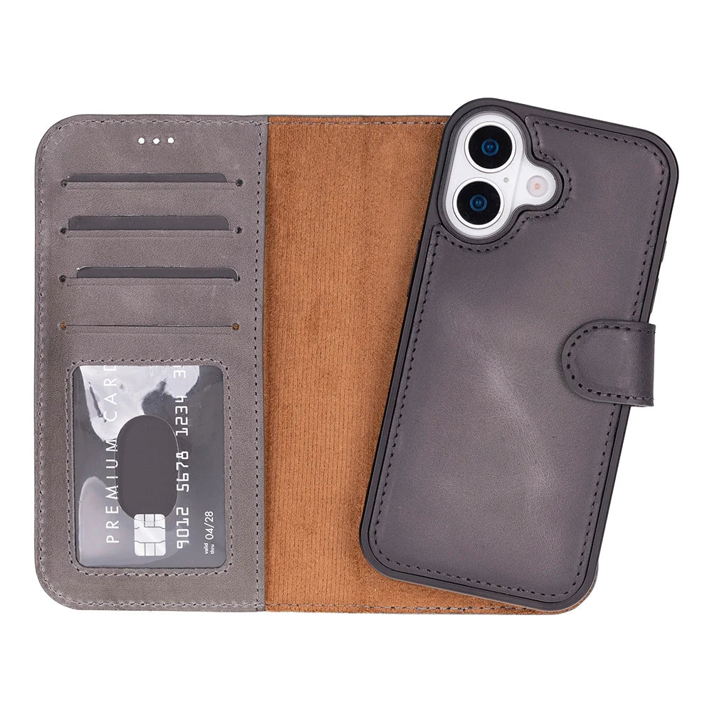 Magic iPhone  17 Leather Detachable Wallet Case