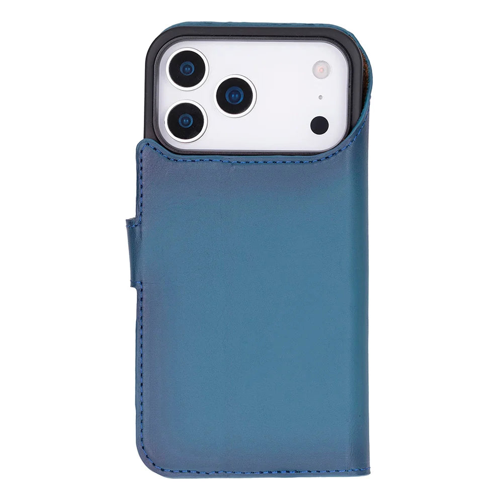 Magic iPhone 18 Pro Max / 17 Pro Max Detachable Leather Wallet Case