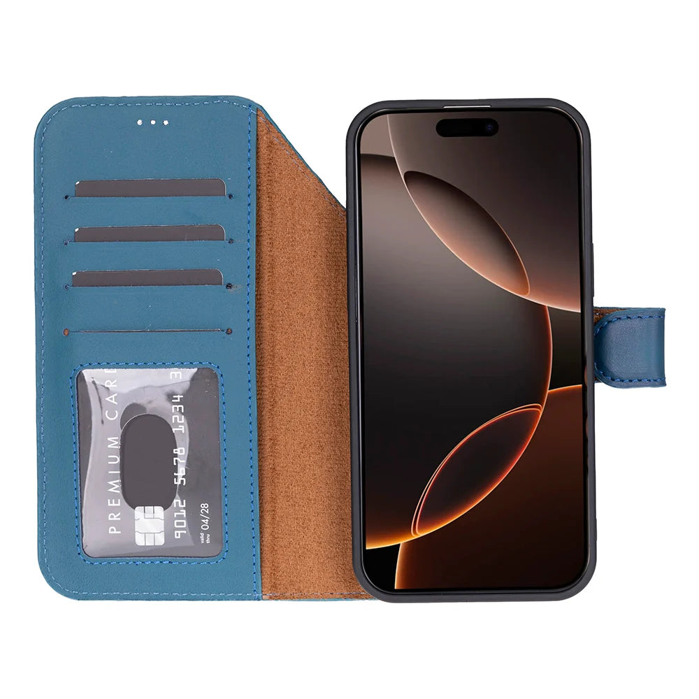 Magic iPhone 18 Pro / 17 Pro Leather Detachable Wallet Case