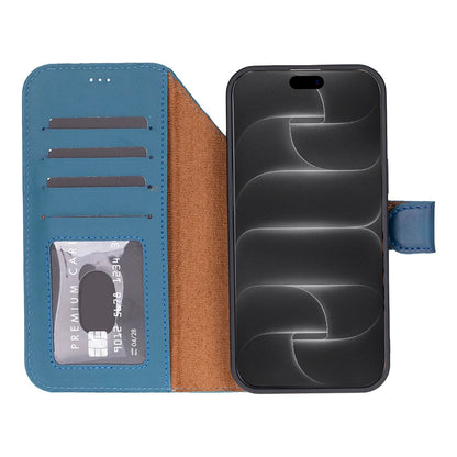 Magic iPhone 18 Pro Leather Detachable Wallet Case