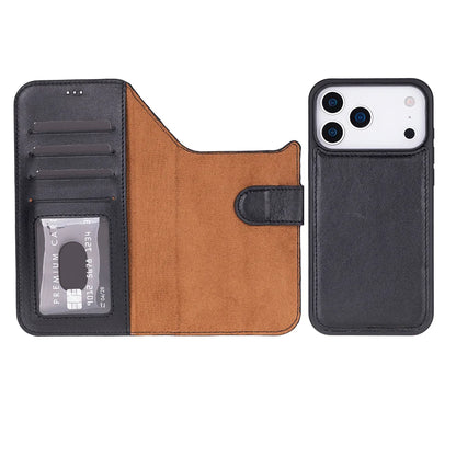 Magic iPhone 18 Pro Max Leather Detachable Wallet Case