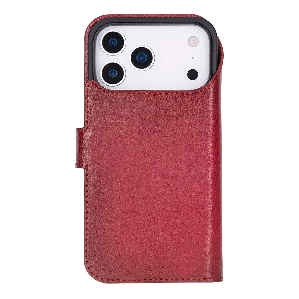Magic iPhone 18 Pro Max / 17 Pro Max Leather Detachable Wallet Case