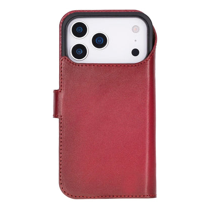 Magic iPhone 18 Pro / 17 Pro Leather Detachable Wallet Case