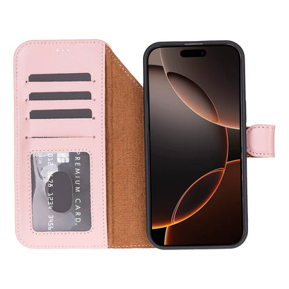 Magic iPhone 18 Pro / 17 Pro Leather Detachable Wallet Case