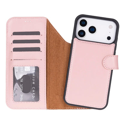 Magic iPhone 18 Pro Max / 17 Pro Max Leather Detachable Wallet Case