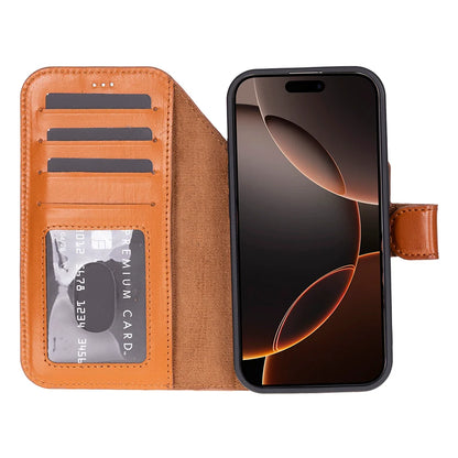 Magic iPhone 18 Pro / 17 Pro Leather Detachable Wallet Case