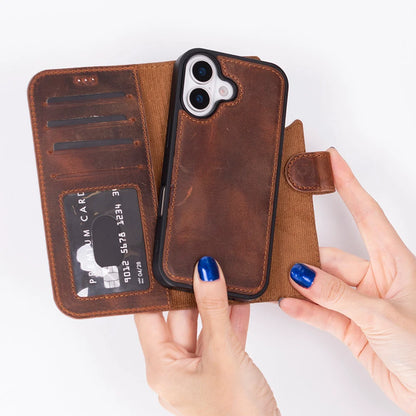 Magic iPhone  17 Leather Detachable Wallet Case