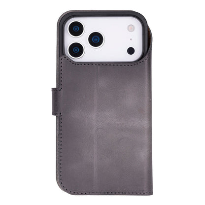 Magic iPhone 18 Pro Leather Detachable Wallet Case