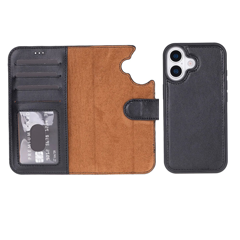 Magic iPhone  17 Leather Detachable Wallet Case