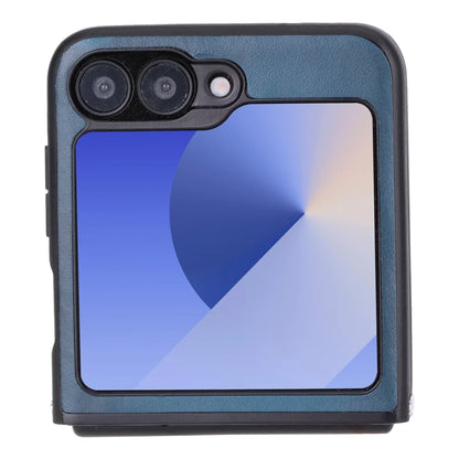 Flex Cover Leather Samsung Z Flip 6 Case