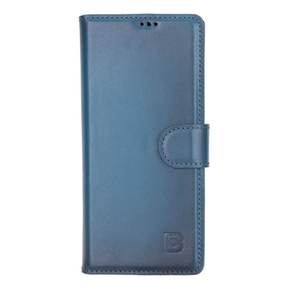 ID Folio Leder Wallet Case für Samsung Galaxy Z Fold 6 aus echtem Leder