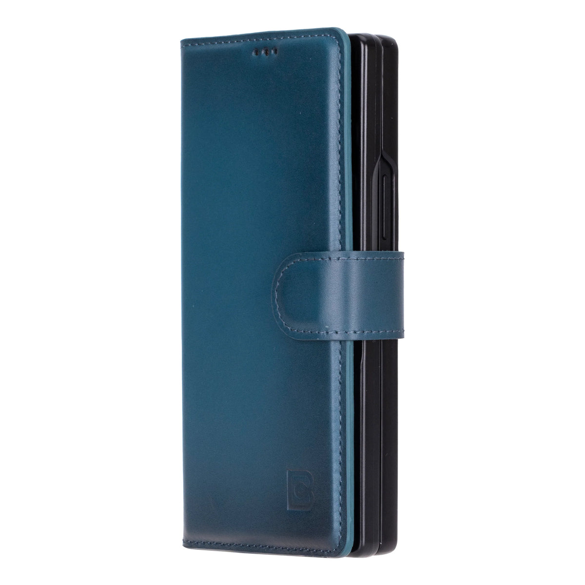 ID Folio Leder Wallet Case für Samsung Galaxy Z Fold 6 aus echtem Leder
