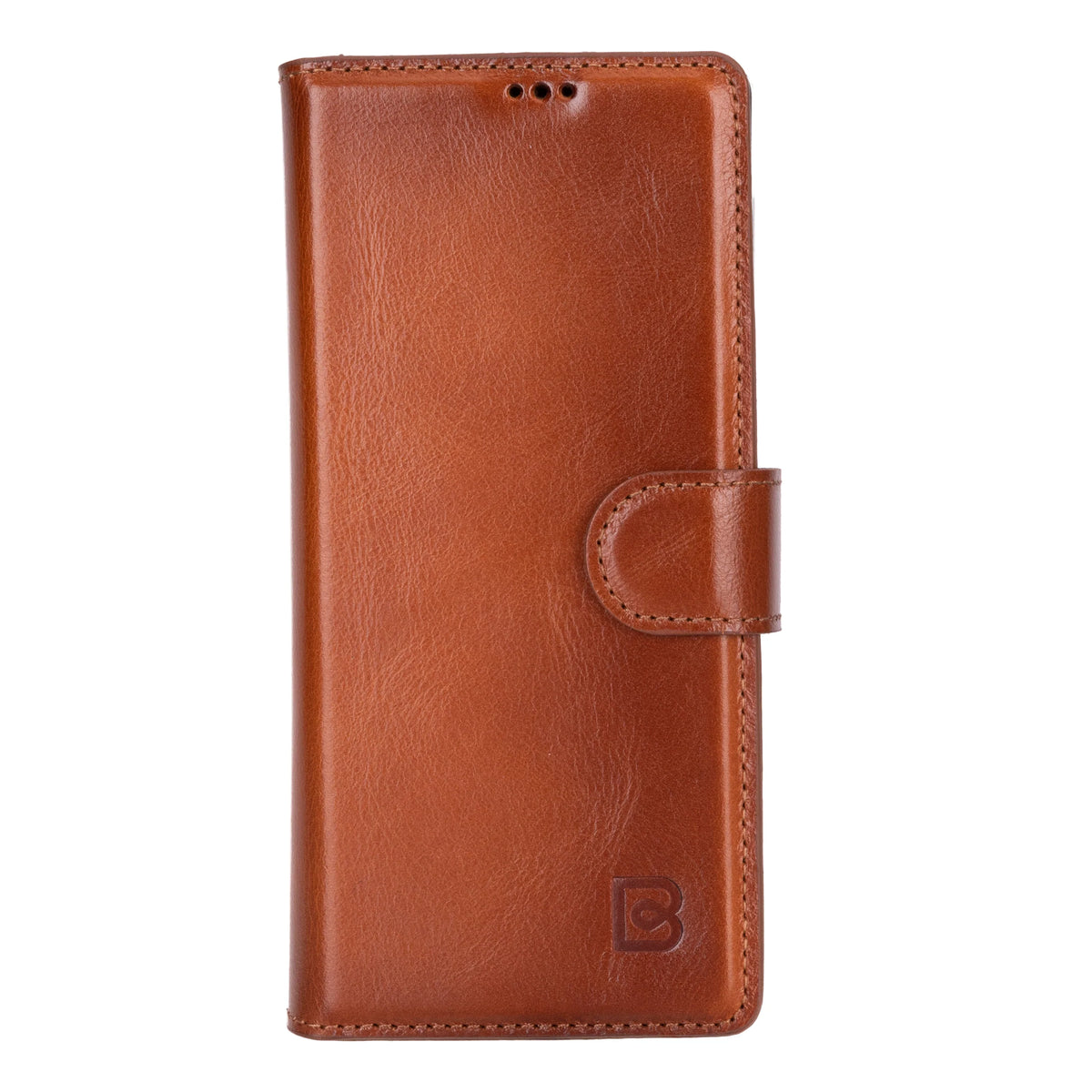 ID Folio Leder Wallet Case für Samsung Galaxy Z Fold 6 aus echtem Leder