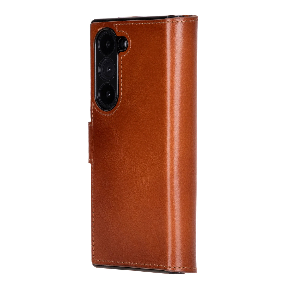ID Folio Leder Wallet Case für Samsung Galaxy Z Fold 6 aus echtem Leder