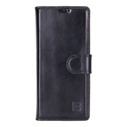 ID Folio Leder Wallet Case für Samsung Galaxy Z Fold 6 aus echtem Leder