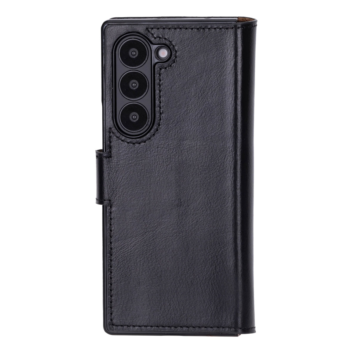 ID Folio Leder Wallet Case für Samsung Galaxy Z Fold 6 aus echtem Leder