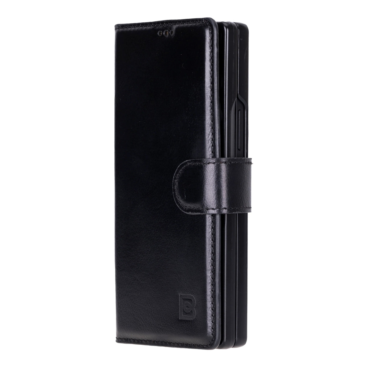 ID Folio Leder Wallet Case für Samsung Galaxy Z Fold 6 aus echtem Leder