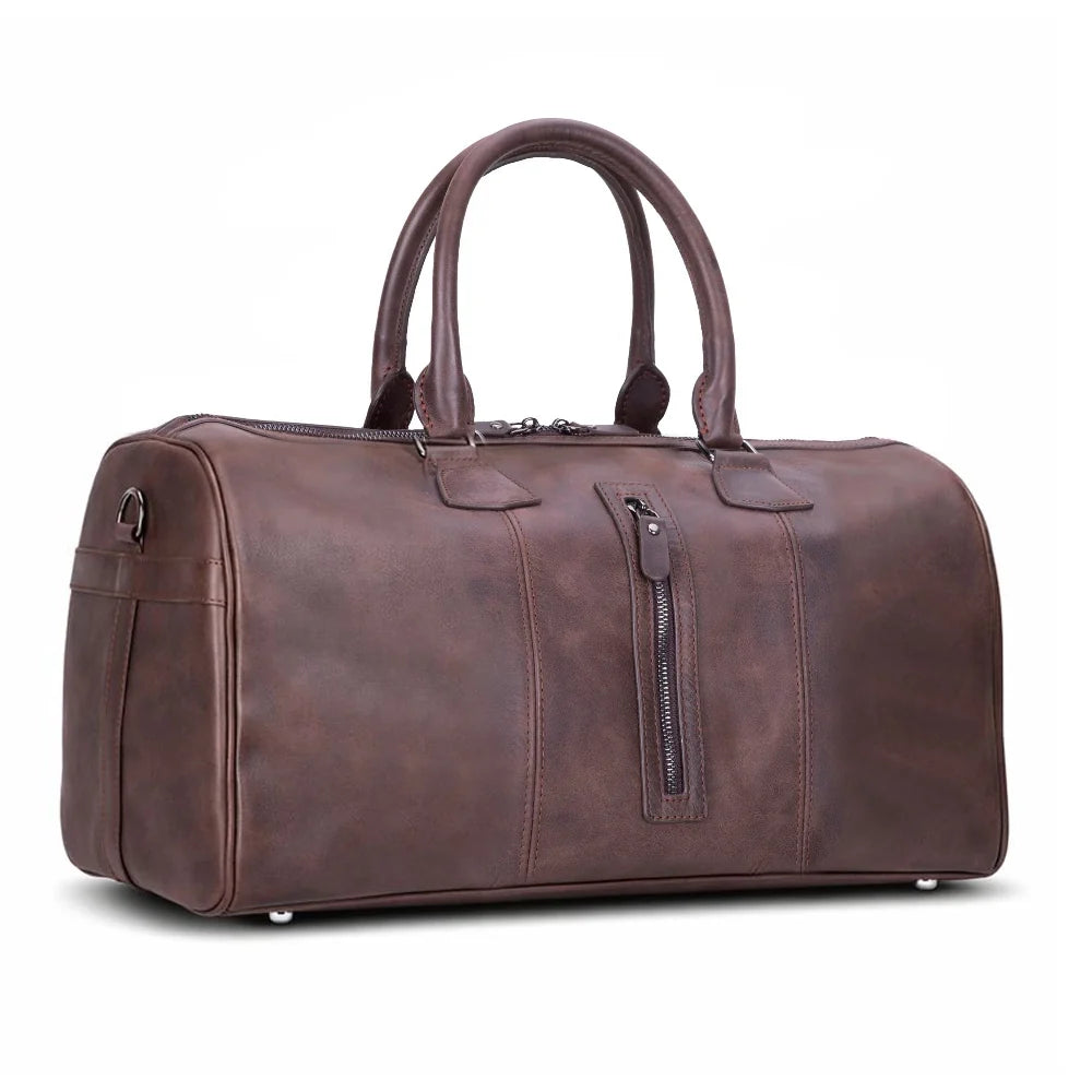 Dolly Wochenend Duffle Weekender aus echtem Leder aus echtem Leder