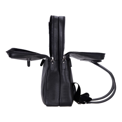 Hidden Castle Leather Backpack